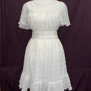 Ensemble white dress